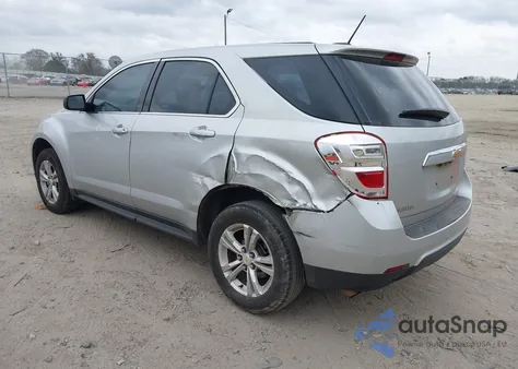 2017 Chevrolet Equinox Ls из США, поврежденный, VIN 2GNALBEKXH1548791